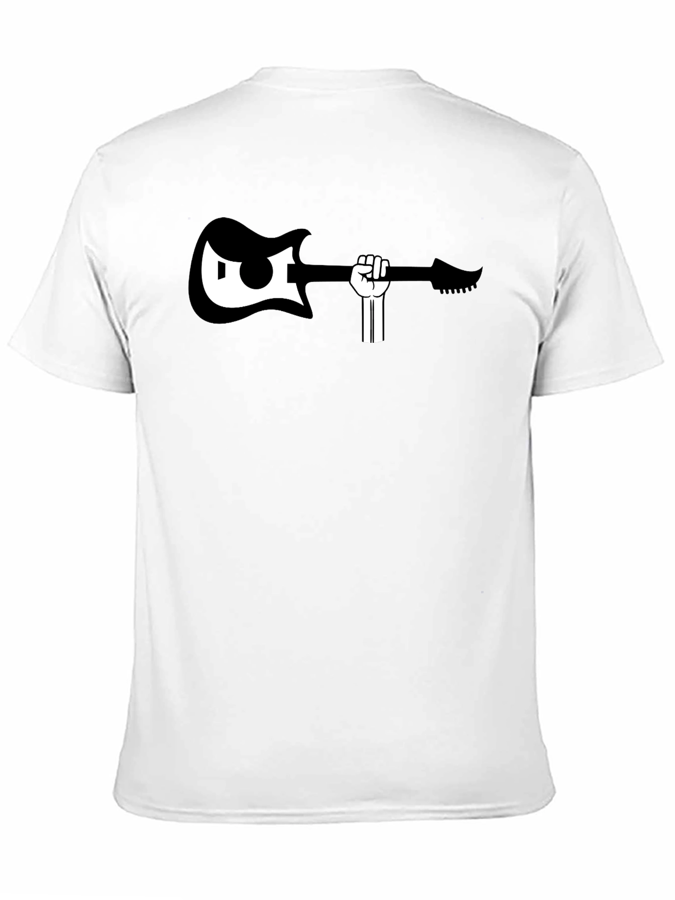 Guitar Power Fist Graphic T-Shirt