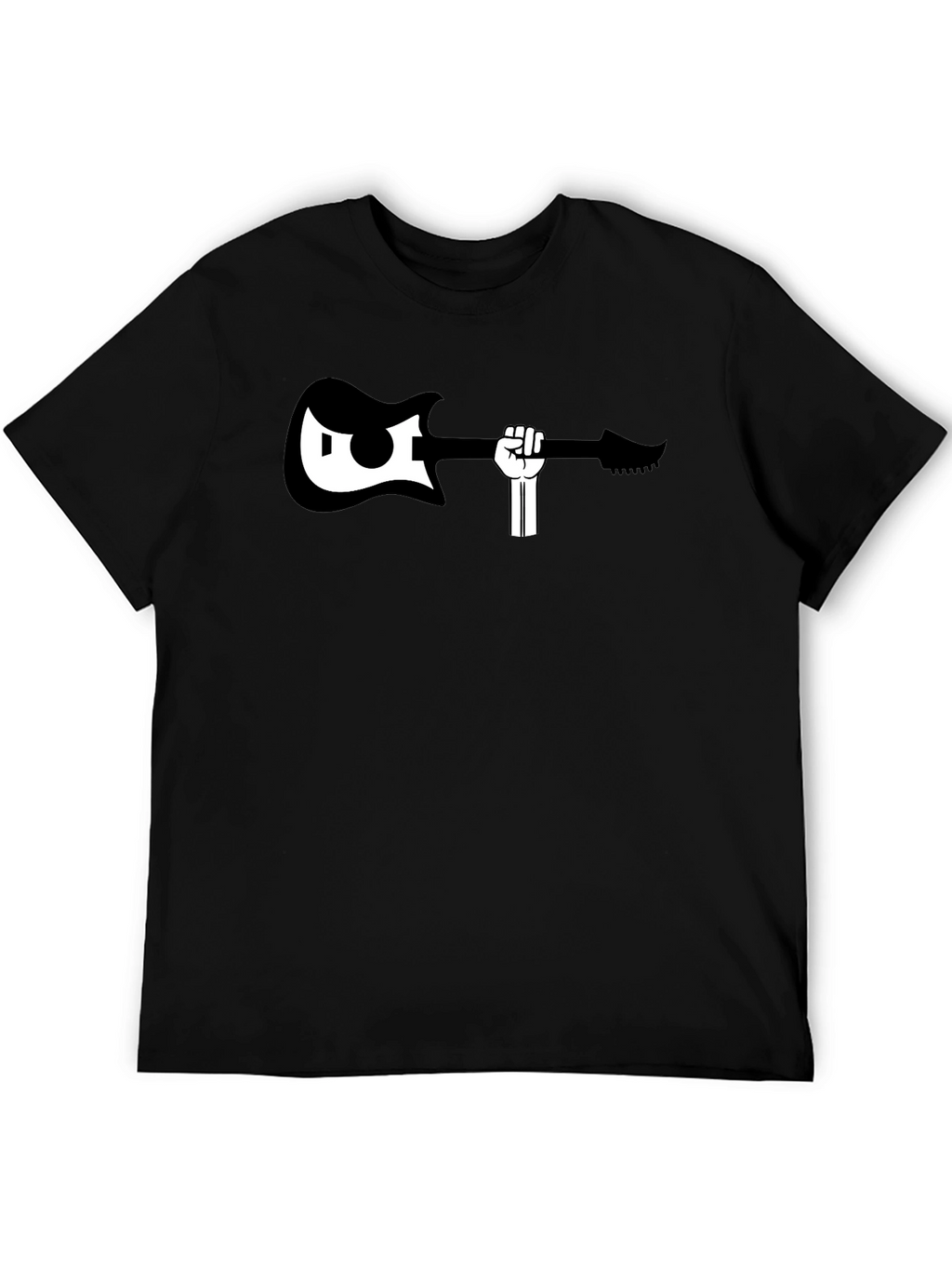 Guitar Power Fist Graphic T-Shirt