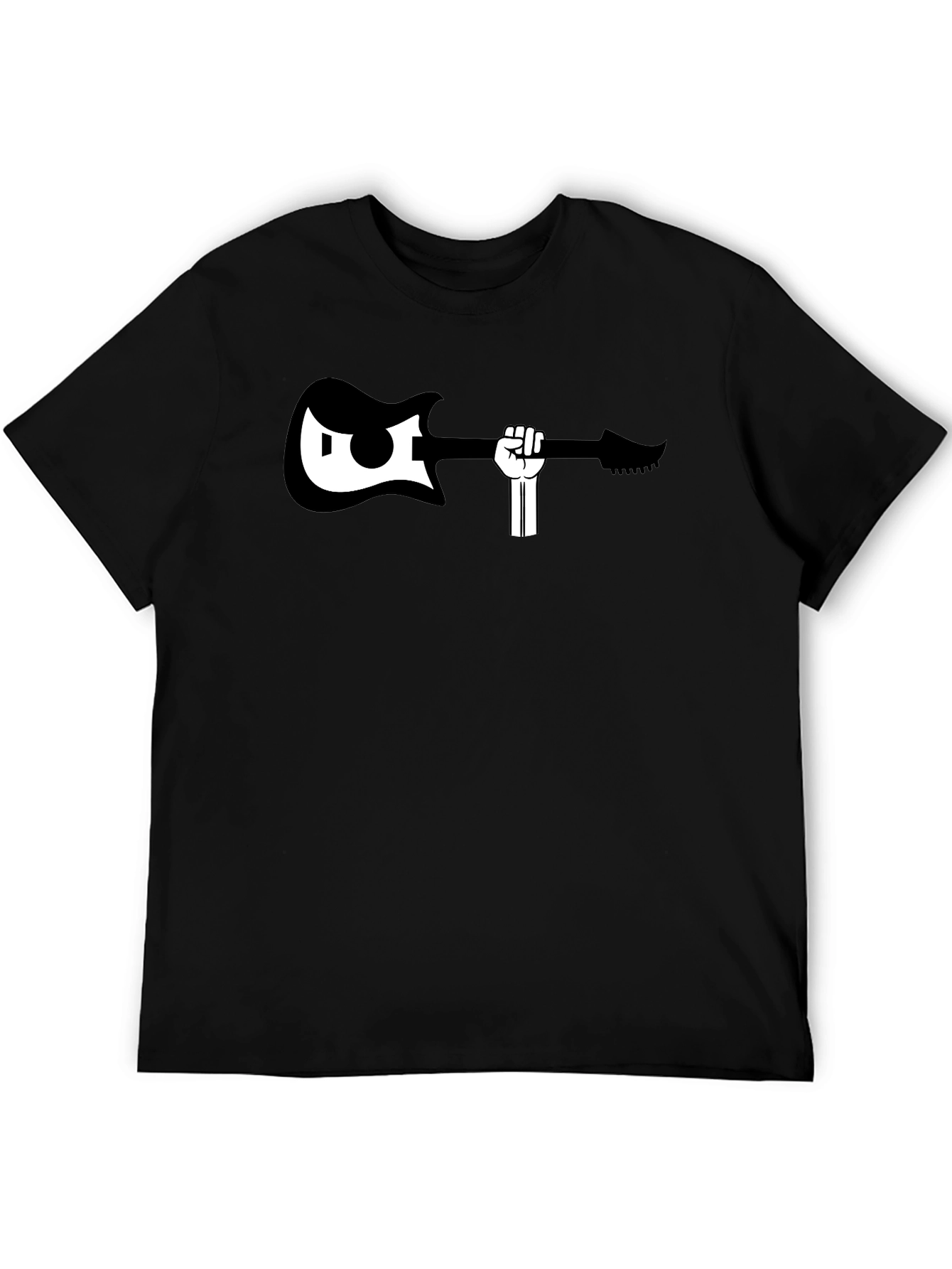 Guitar Power Fist Graphic T-Shirt