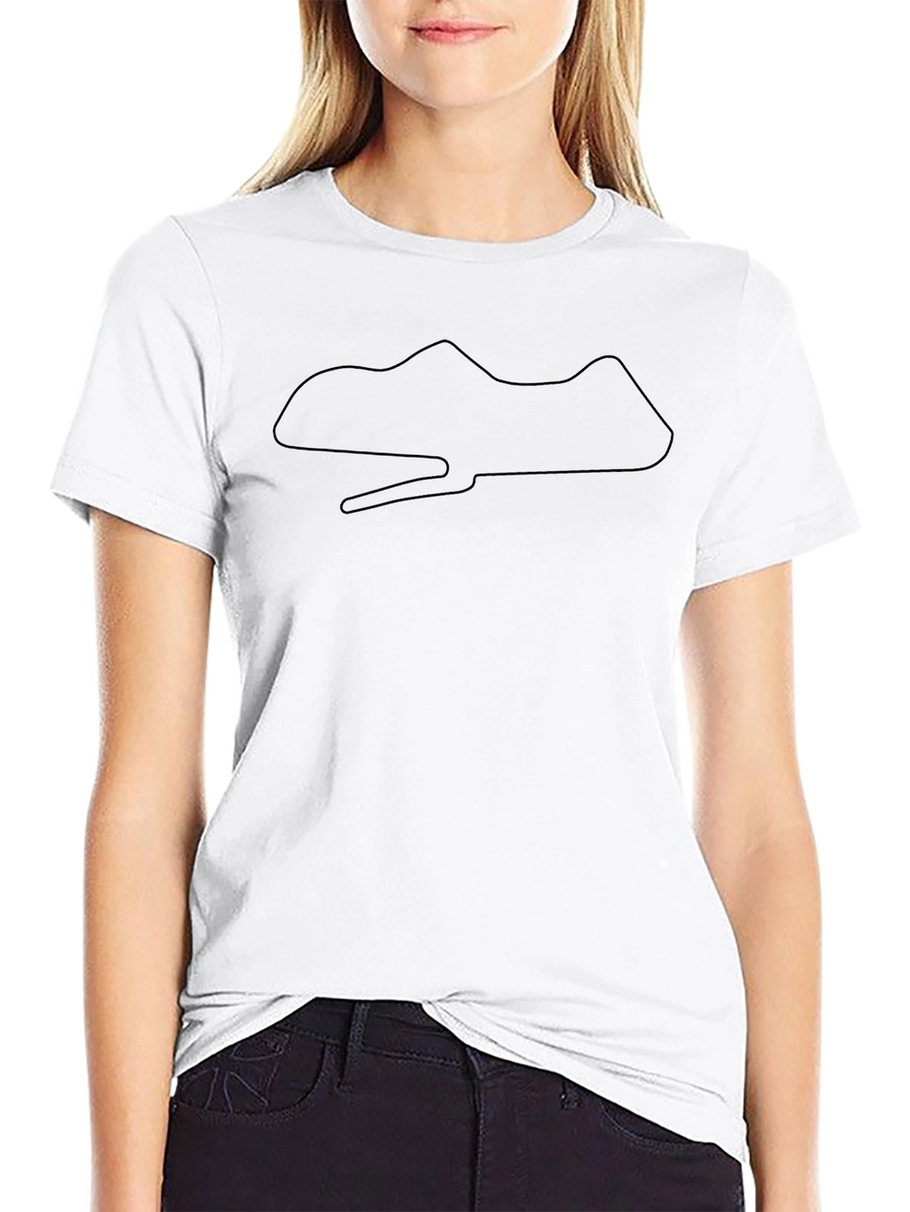 Mens Black Circuit Map T-Shirt