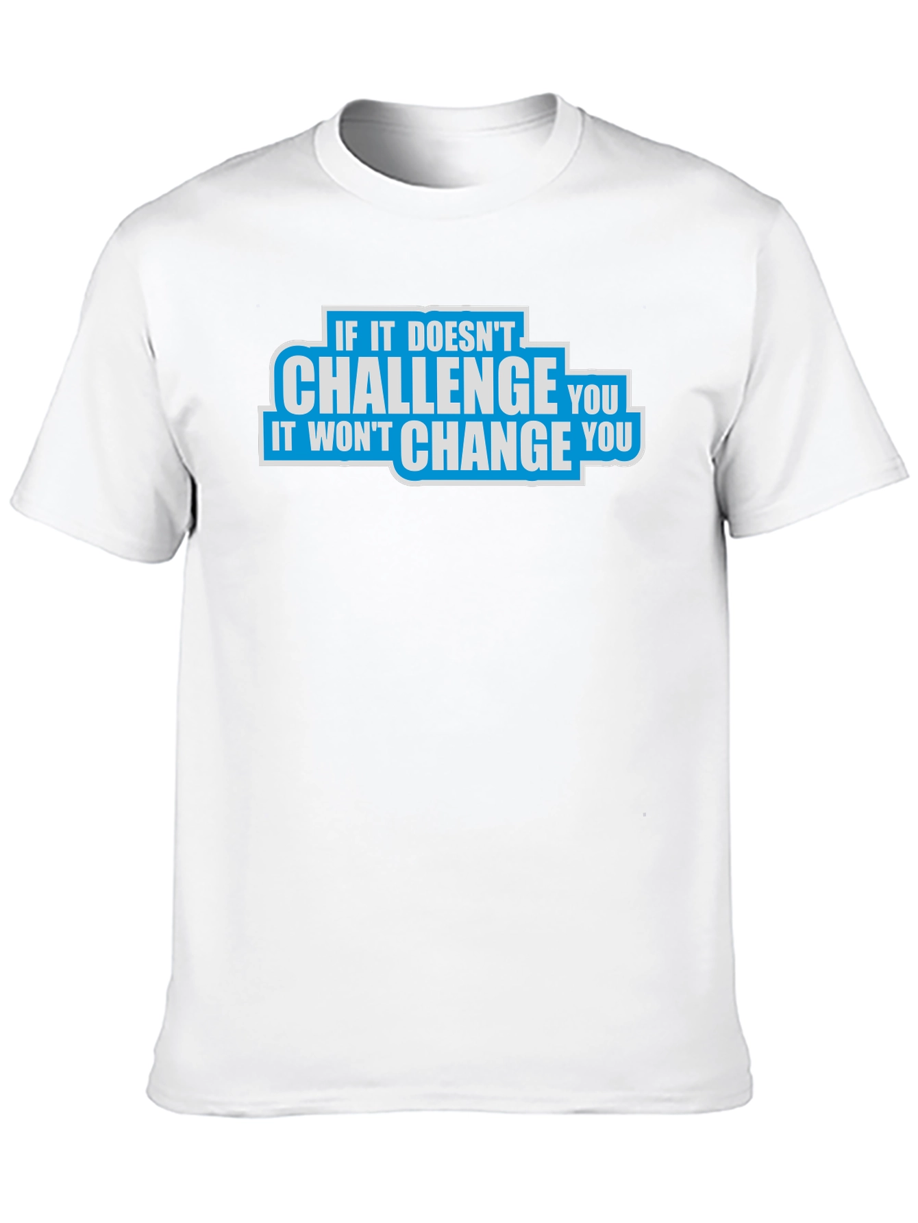 Motivational Challenge Change Graphic T-Shirt