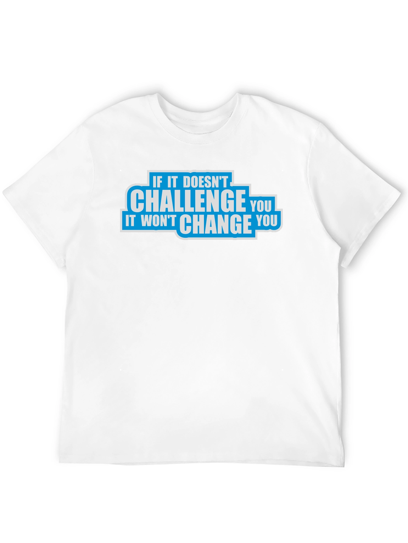 Motivational Challenge Change Graphic T-Shirt
