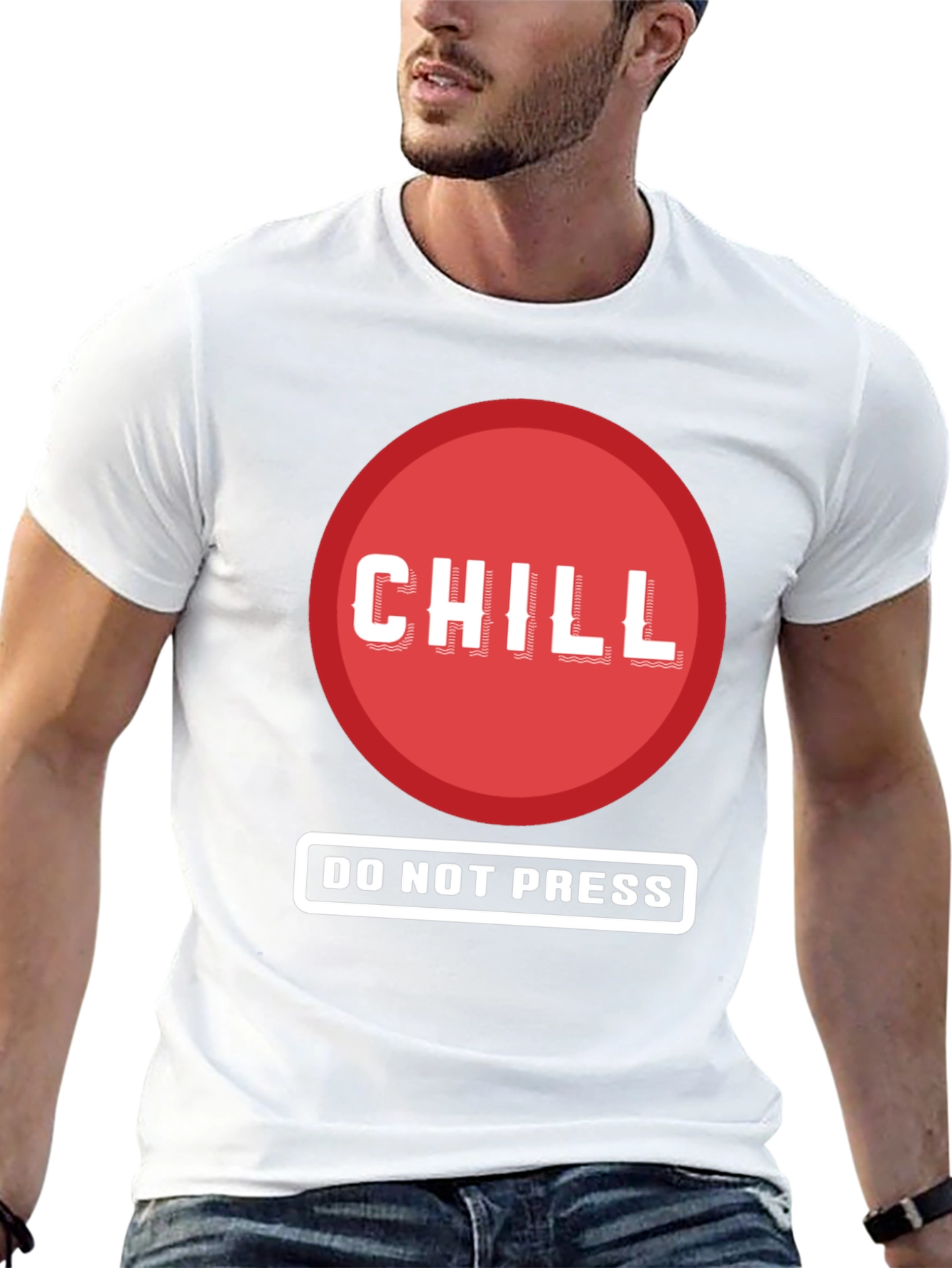 Chill - Do Not Press Graphic Tee