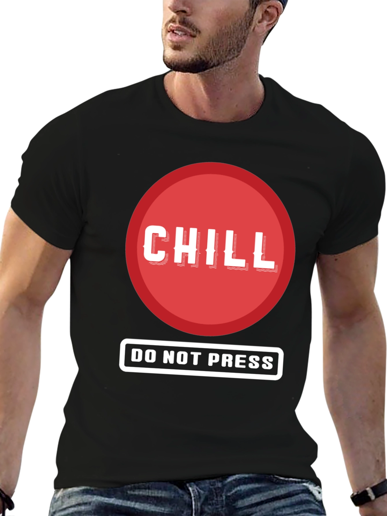 Chill - Do Not Press Graphic Tee
