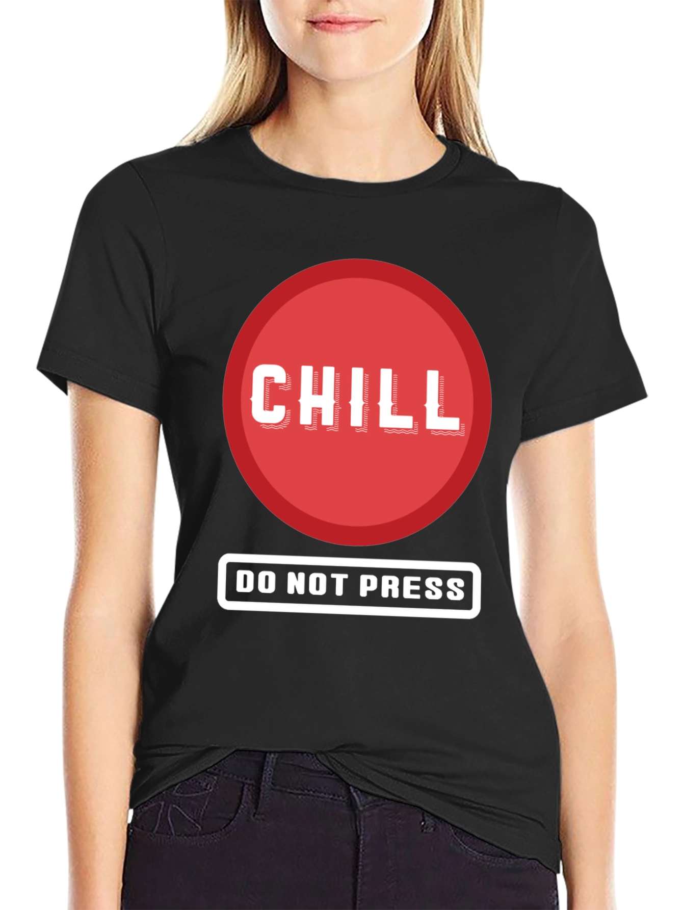 Chill - Do Not Press Graphic Tee