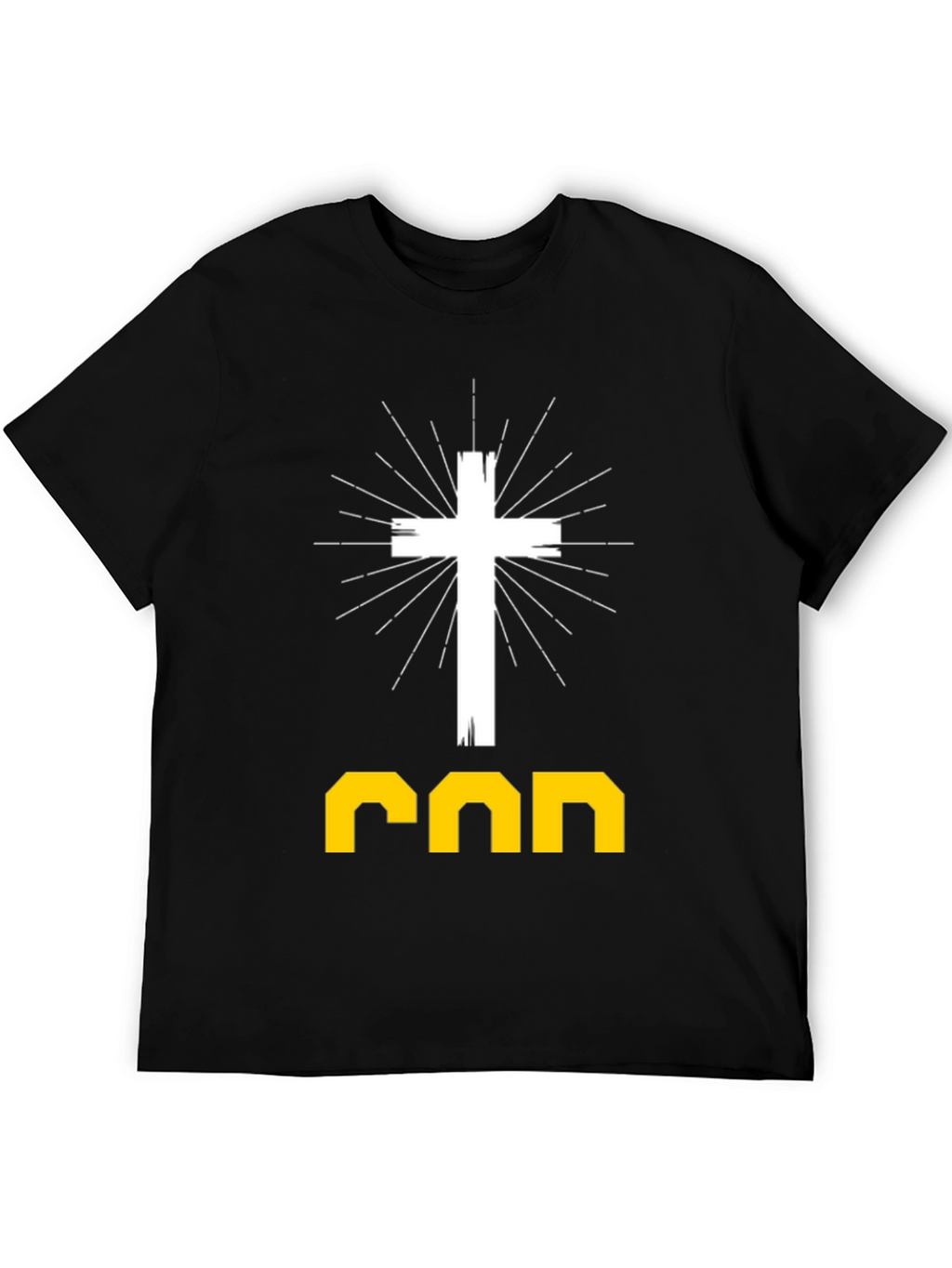 Faith-Inspired Graphic Tee: God Cross Design