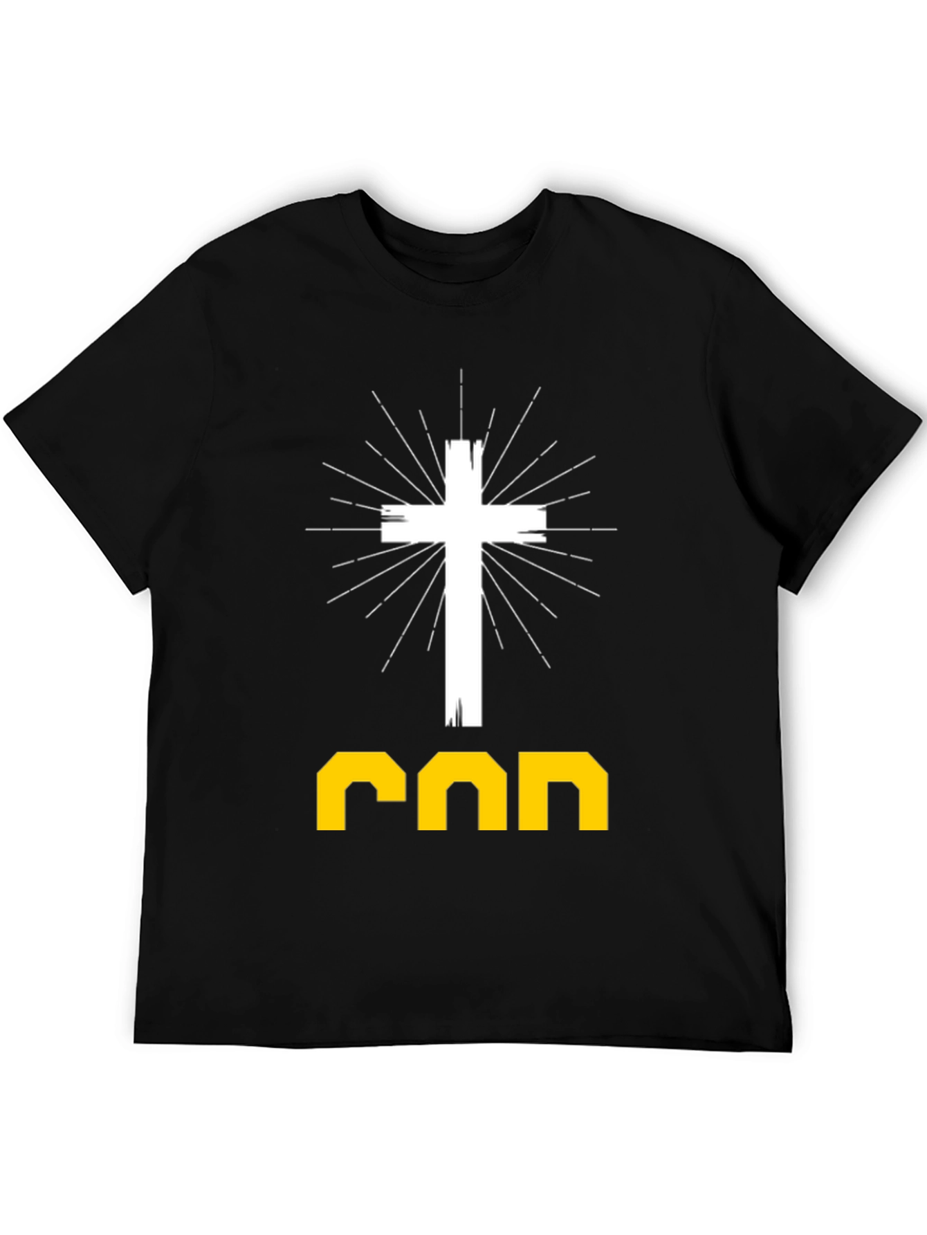 Faith-Inspired Graphic Tee: God Cross Design