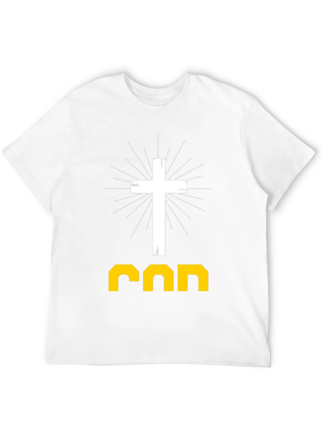Faith-Inspired Graphic Tee: God Cross Design