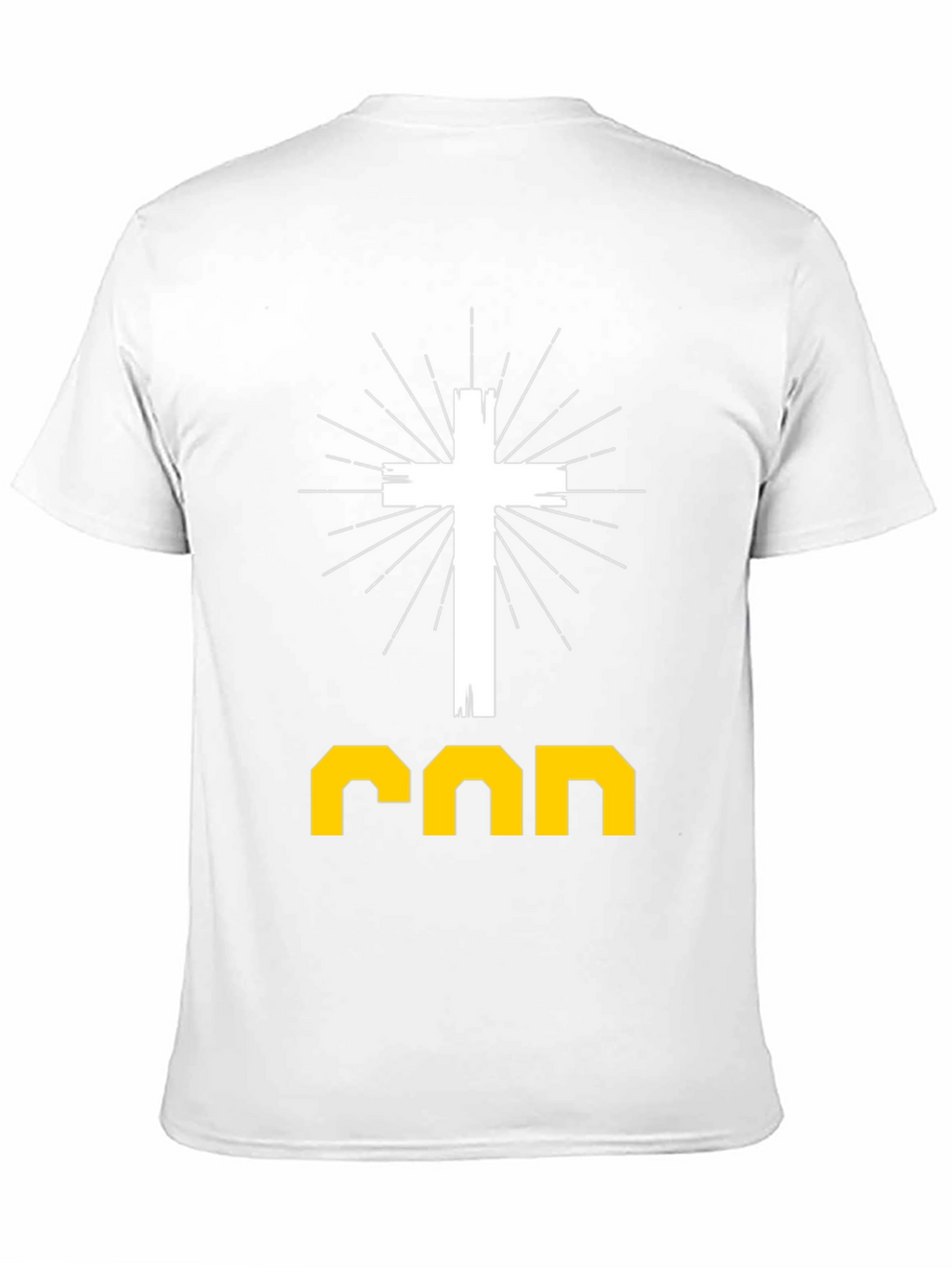 Faith-Inspired Graphic Tee: God Cross Design