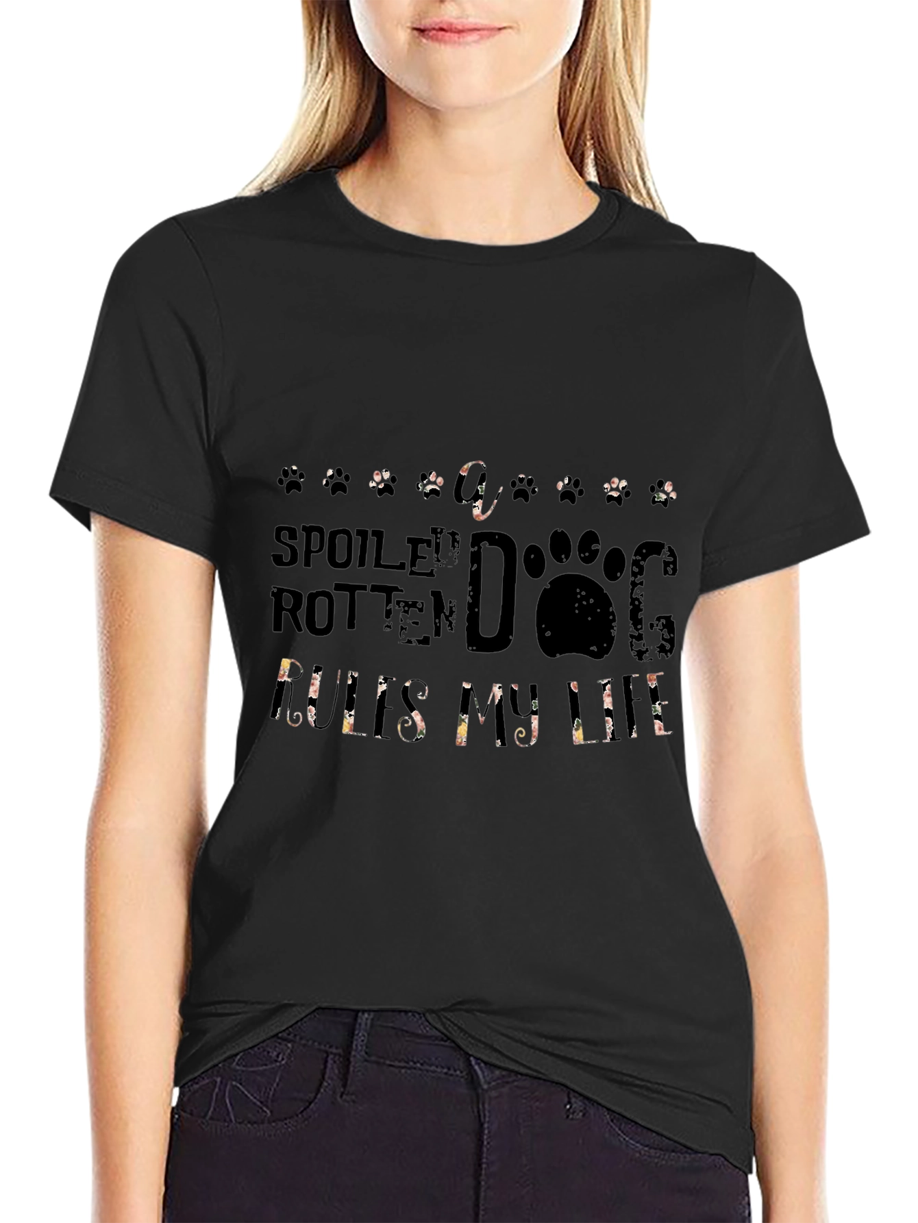 Spoiled Rotten Dog Rules My Life T-Shirt