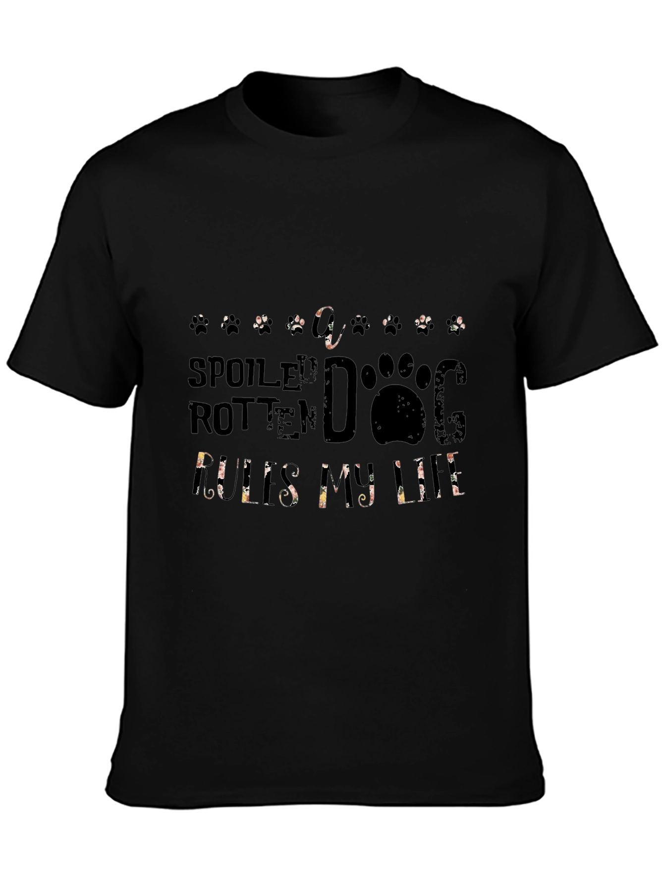 Spoiled Rotten Dog Rules My Life T-Shirt