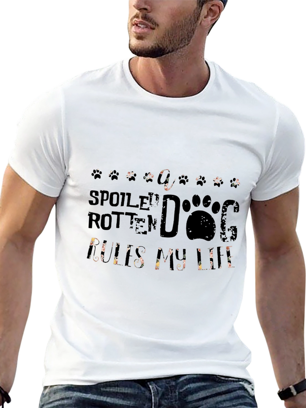 Spoiled Rotten Dog Rules My Life T-Shirt