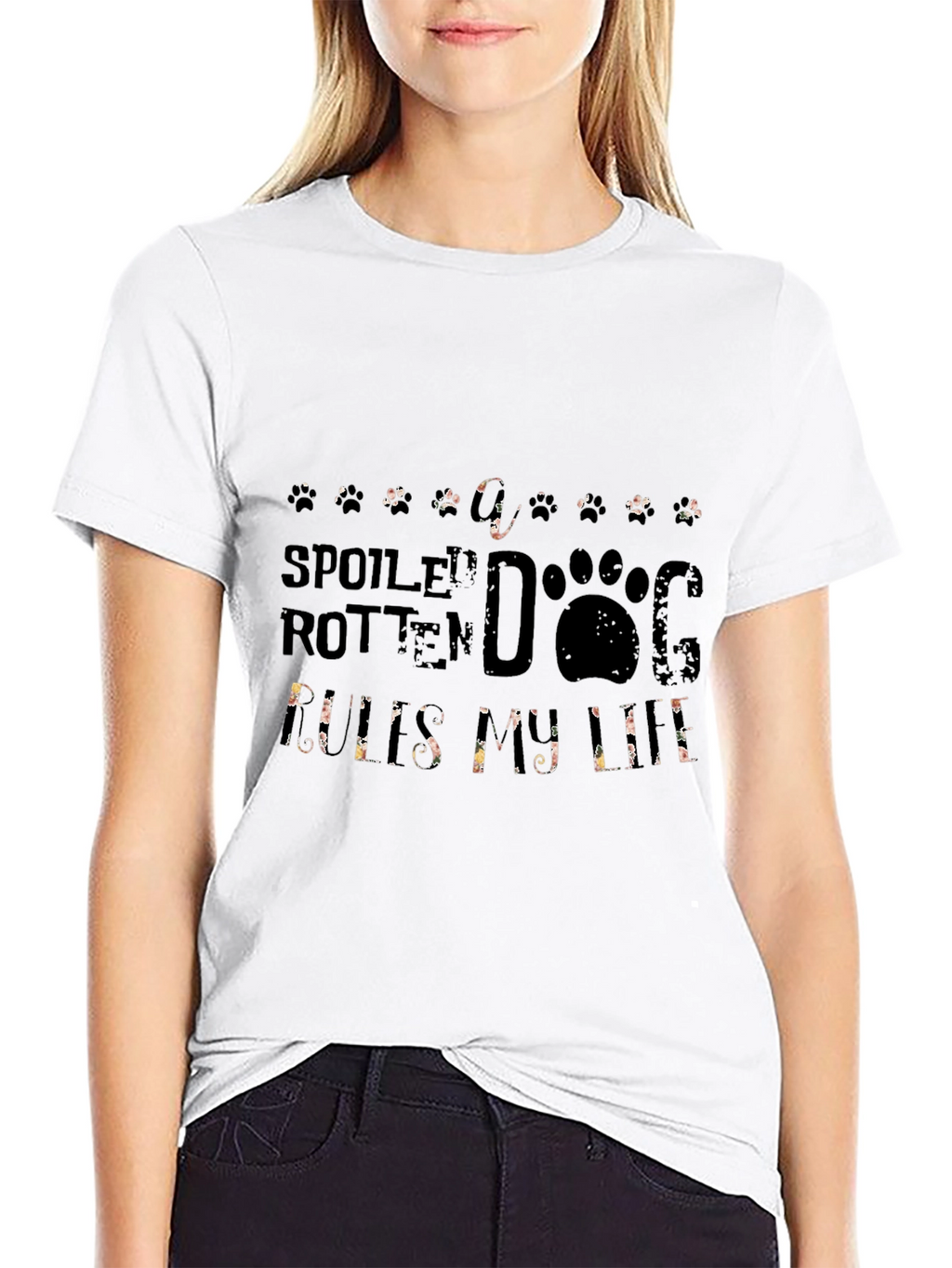 Spoiled Rotten Dog Rules My Life T-Shirt
