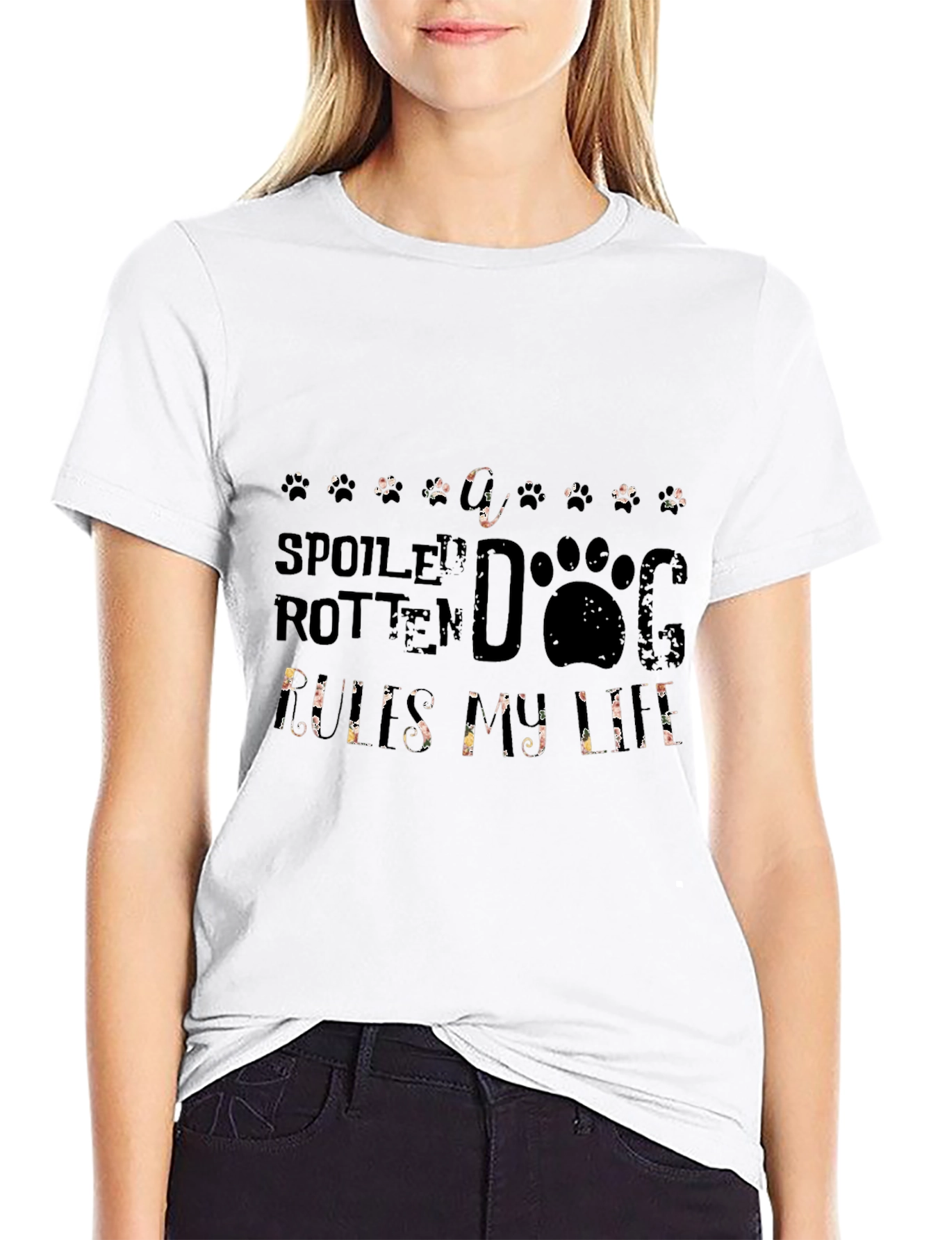 Spoiled Rotten Dog Rules My Life T-Shirt