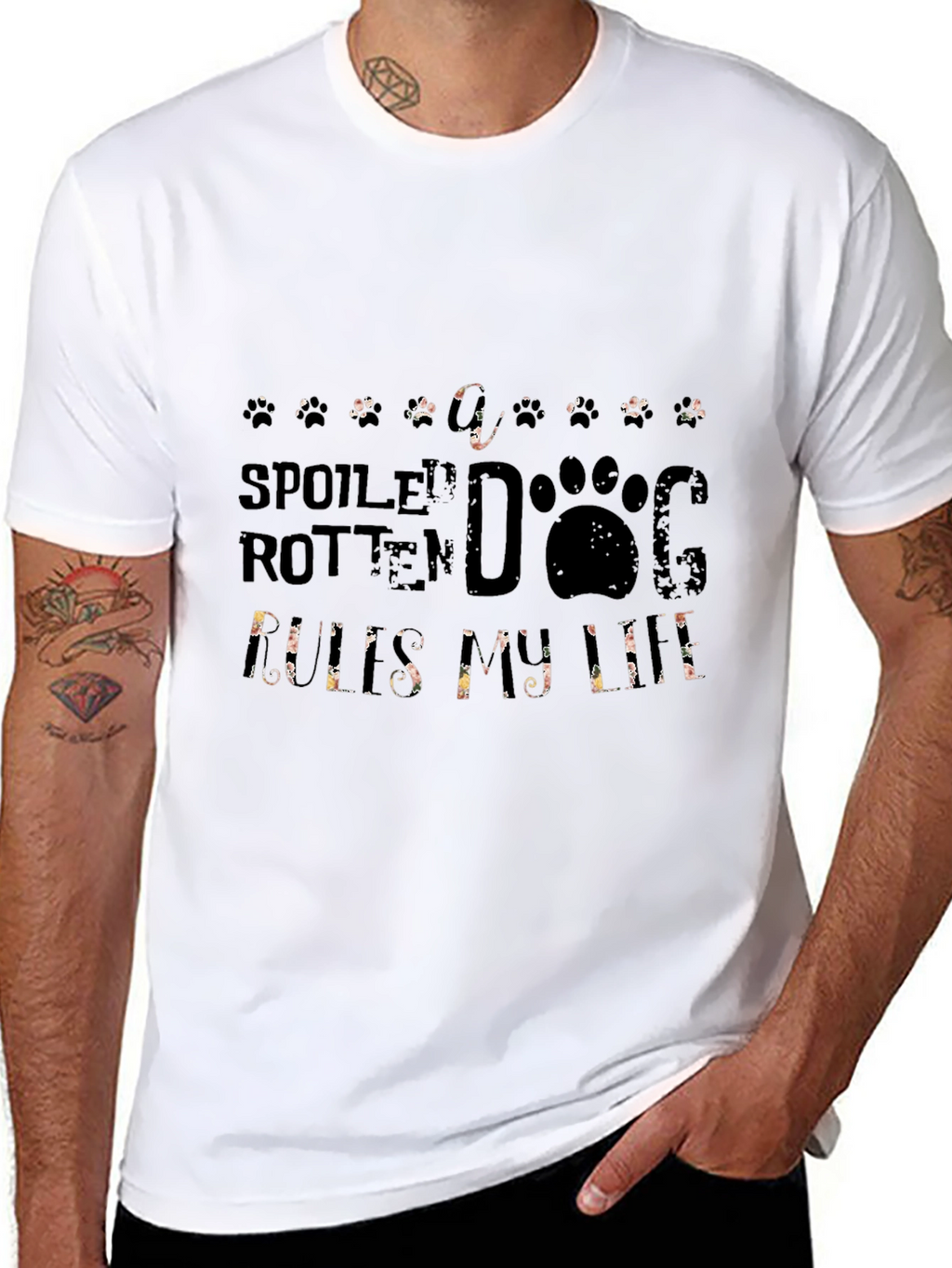 Spoiled Rotten Dog Rules My Life T-Shirt