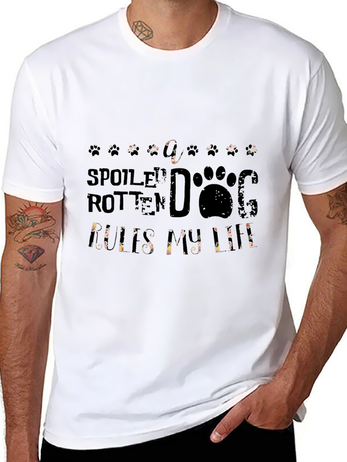 Spoiled Rotten Dog Rules My Life T-Shirt
