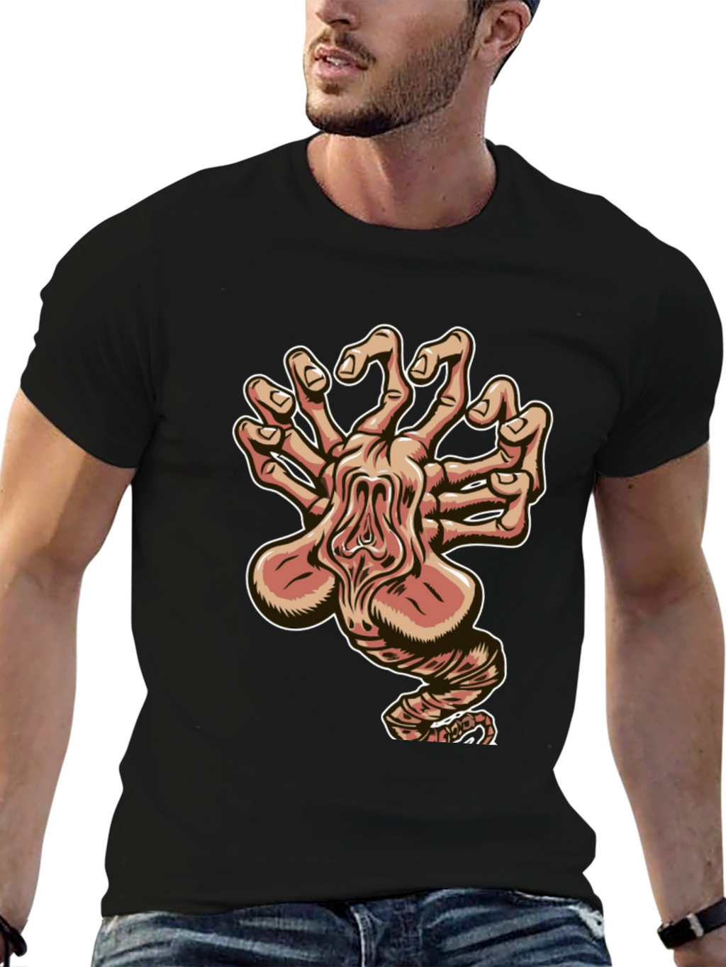 Weird Hands T-Shirt Unique Design