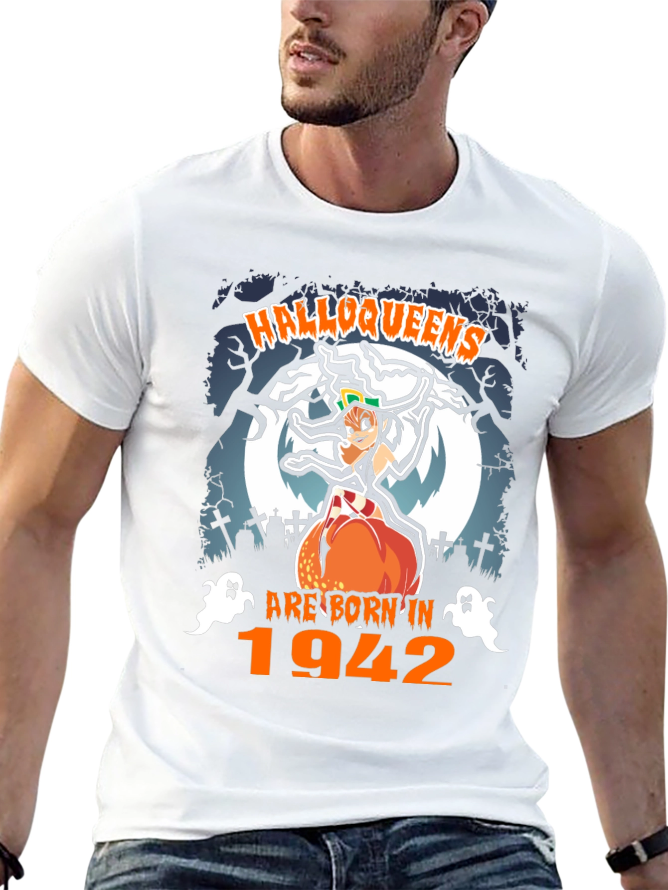 Halloqueens Born in 1942 Graphic T-Shirt