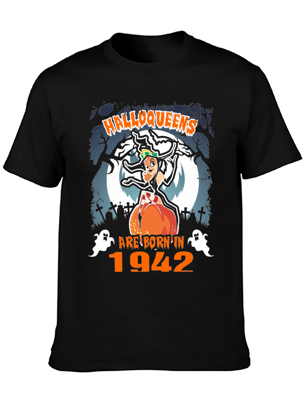 Halloqueens Born in 1942 Graphic T-Shirt