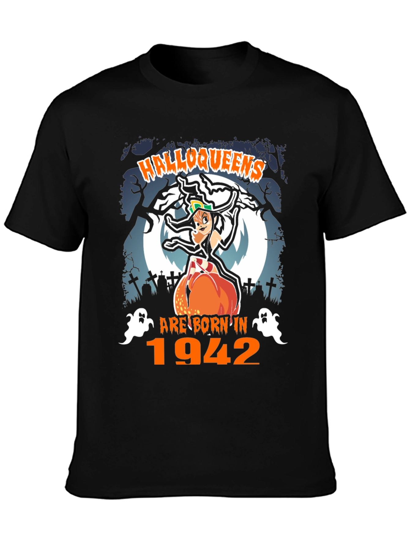 Halloqueens Born in 1942 Graphic T-Shirt