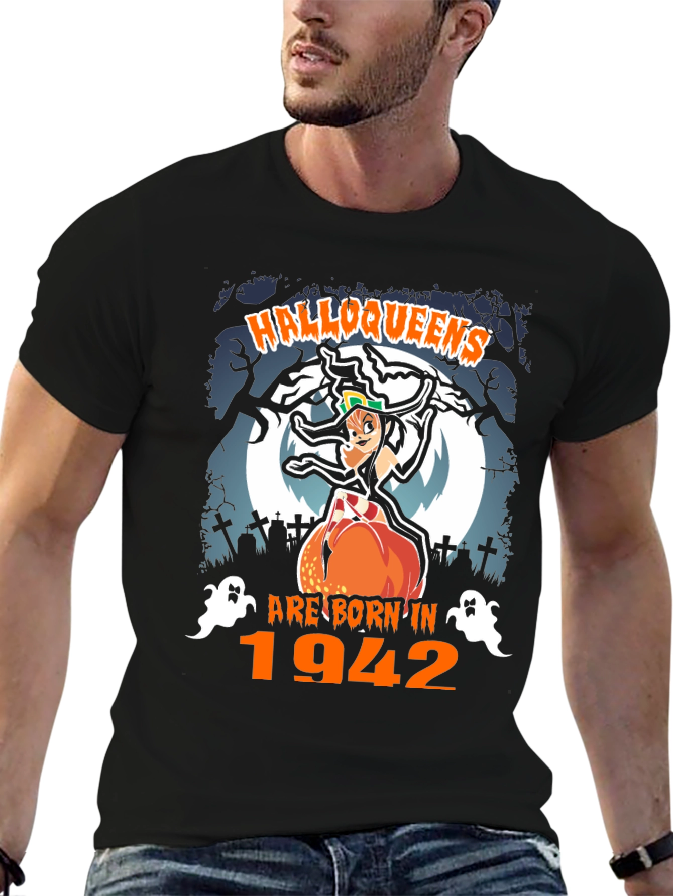 Halloqueens Born in 1942 Graphic T-Shirt