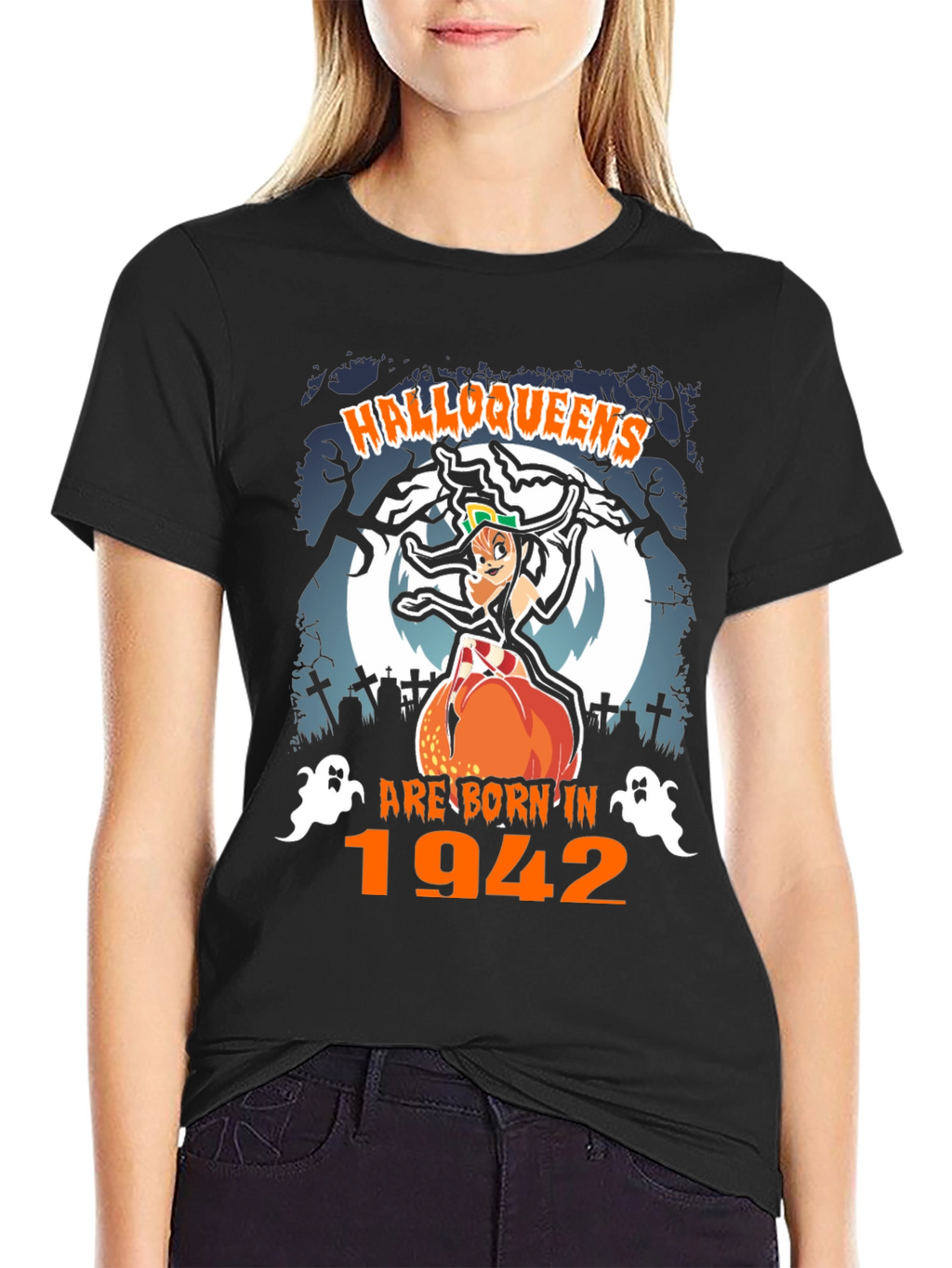 Halloqueens Born in 1942 Graphic T-Shirt
