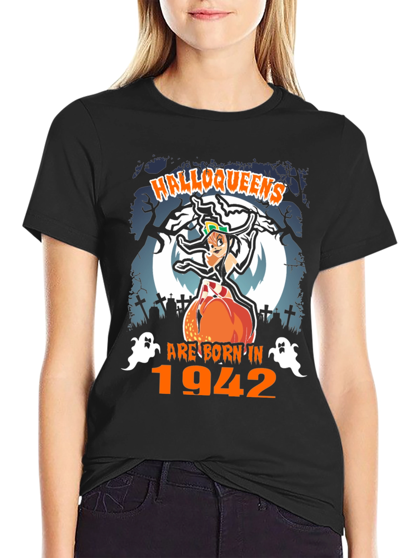 Halloqueens Born in 1942 Graphic T-Shirt