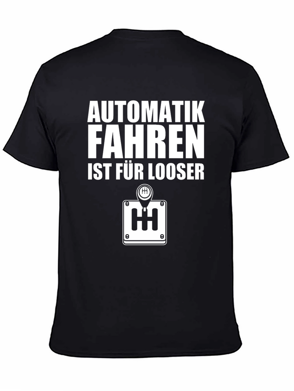 Automatik Fahren Ist Fur Looser Mens Black T-Shirt
