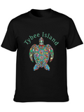 Tybee Island Turtle Graphic T-Shirt