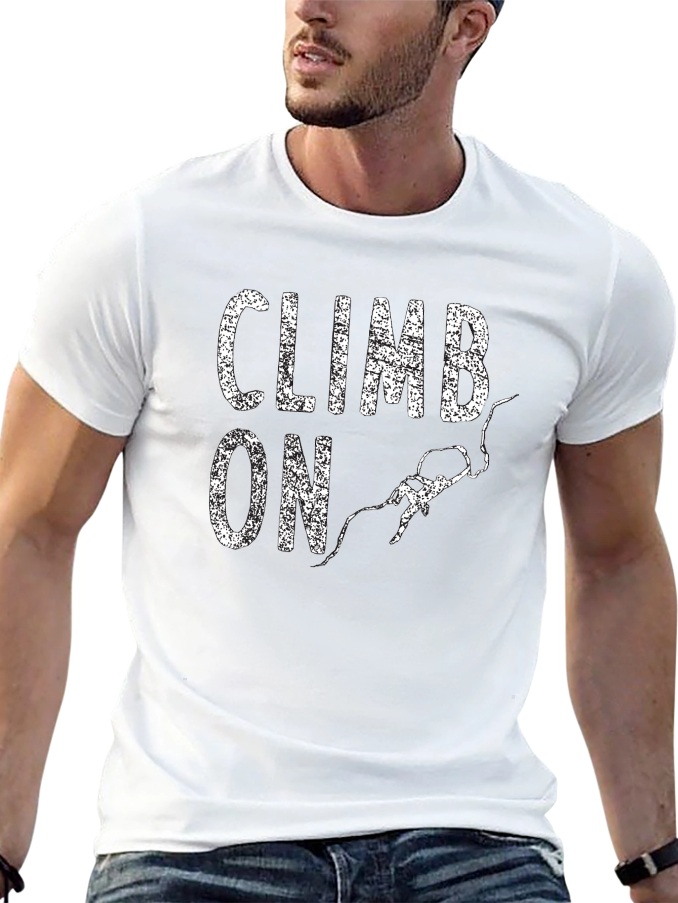 Climb On T-Shirt - Rock Climbing Apparel