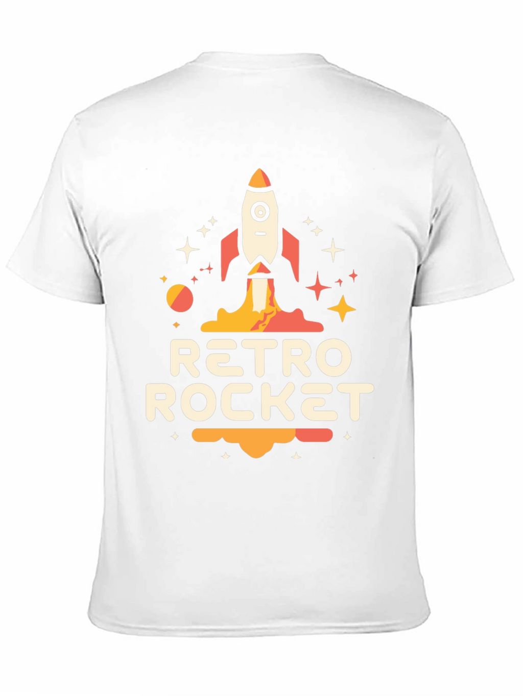 Retro Rocket Graphic Tee - Space Adventure Awaits!