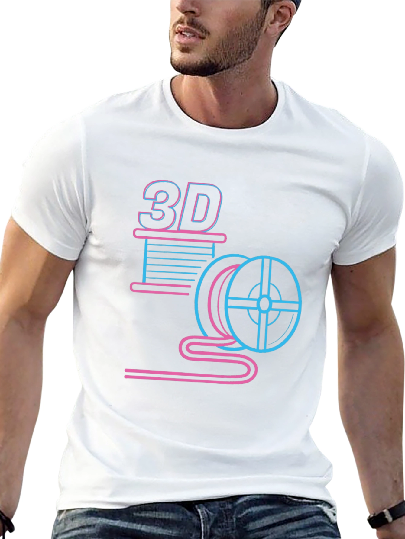 3D Printer Filament T-Shirt - Graphic Tee
