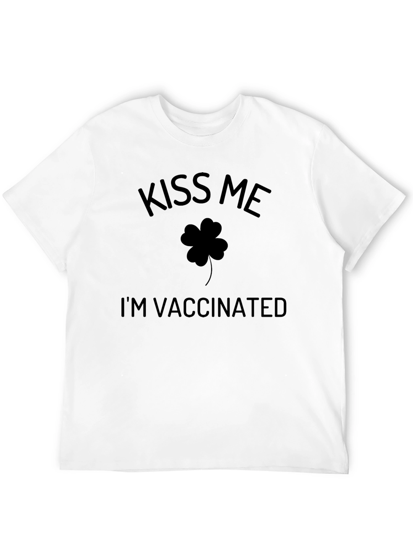 Kiss Me Im Vaccinated St. Patricks Day T-Shirt