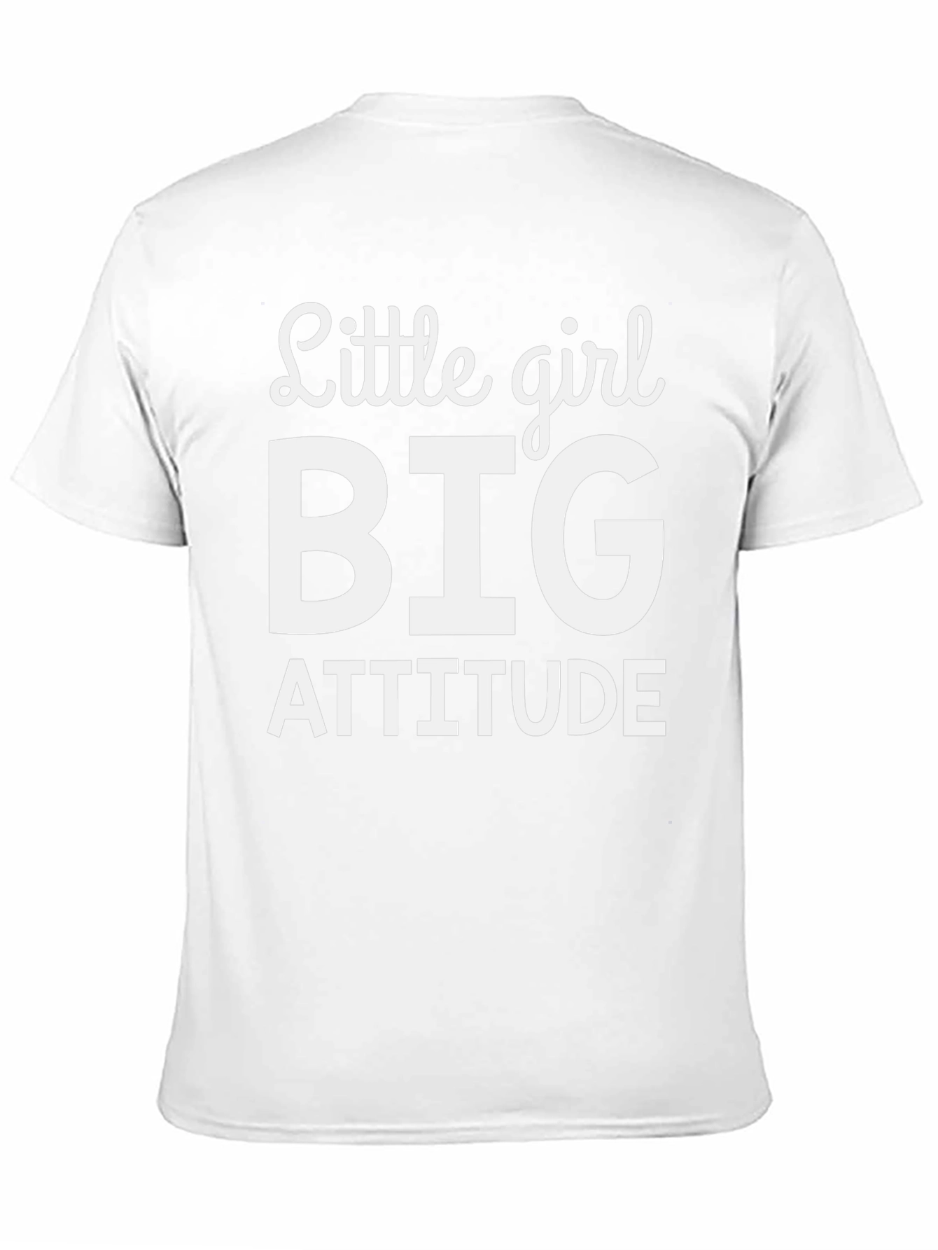 Little Girl Big Attitude - Graphic Tee