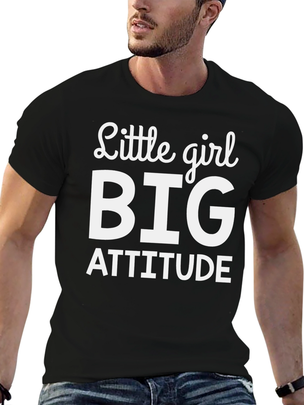 Little Girl Big Attitude - Graphic Tee