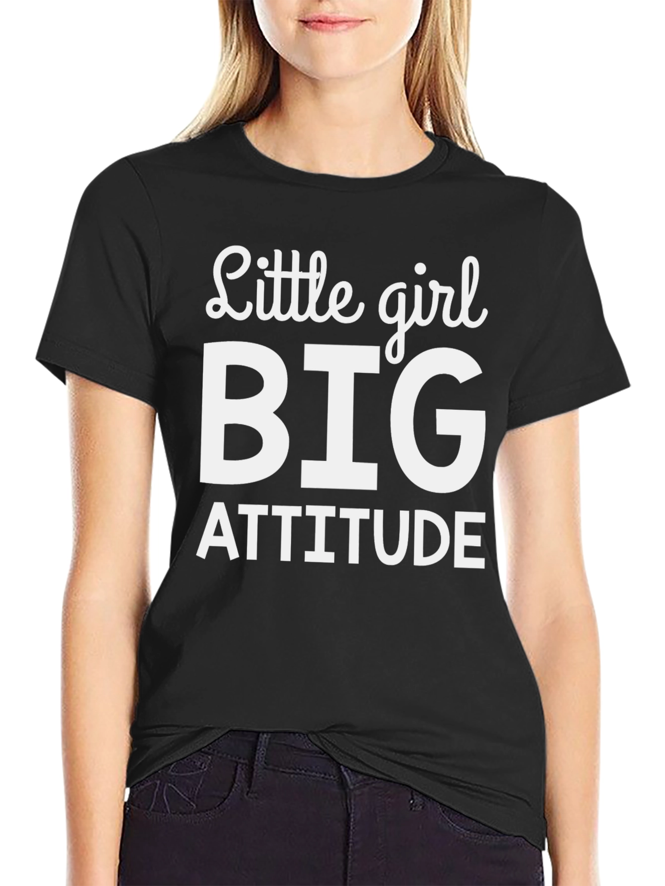 Little Girl Big Attitude - Graphic Tee