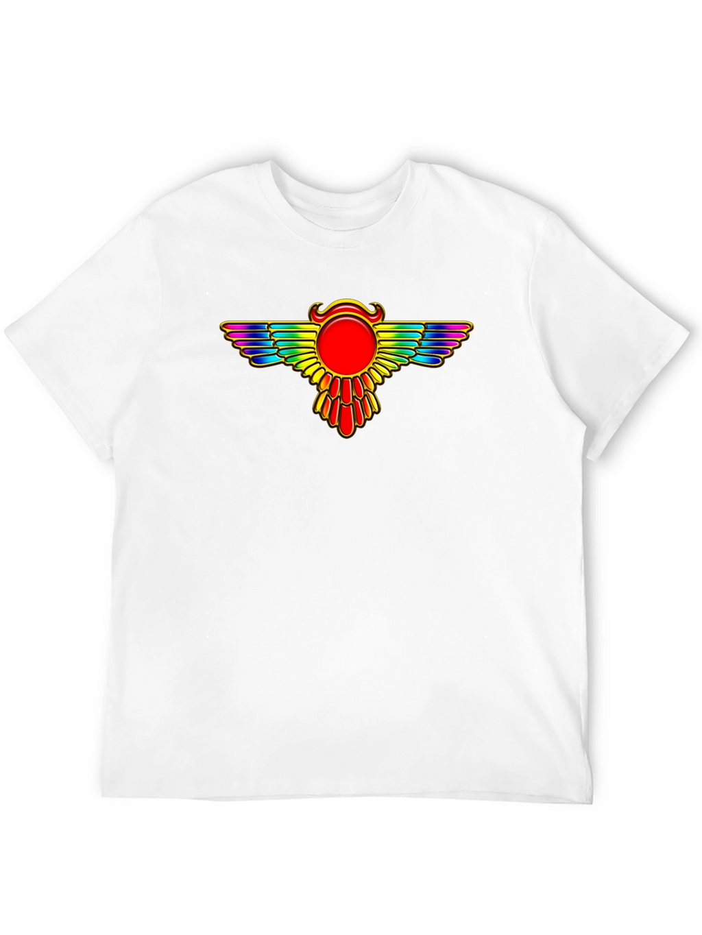 Rainbow Winged Sun T-Shirt