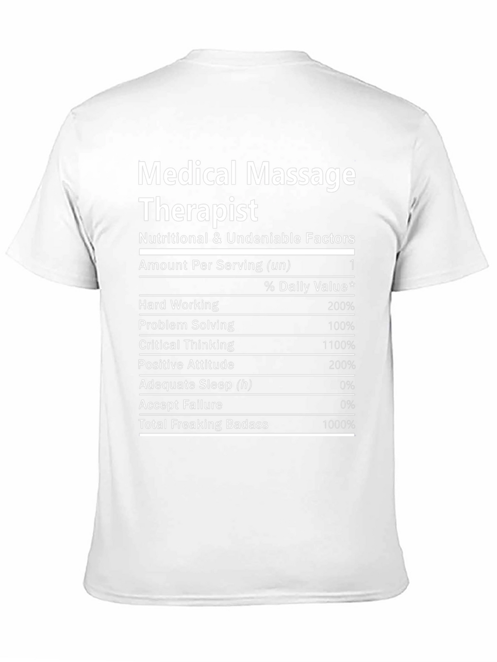 Medical Massage Therapist Novelty T-Shirt