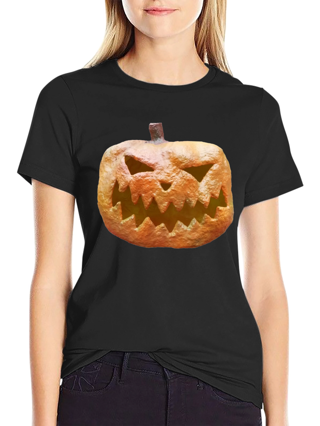 Spooky Pumpkin Halloween T-Shirt