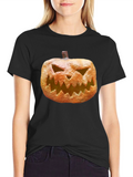 Spooky Pumpkin Halloween T-Shirt