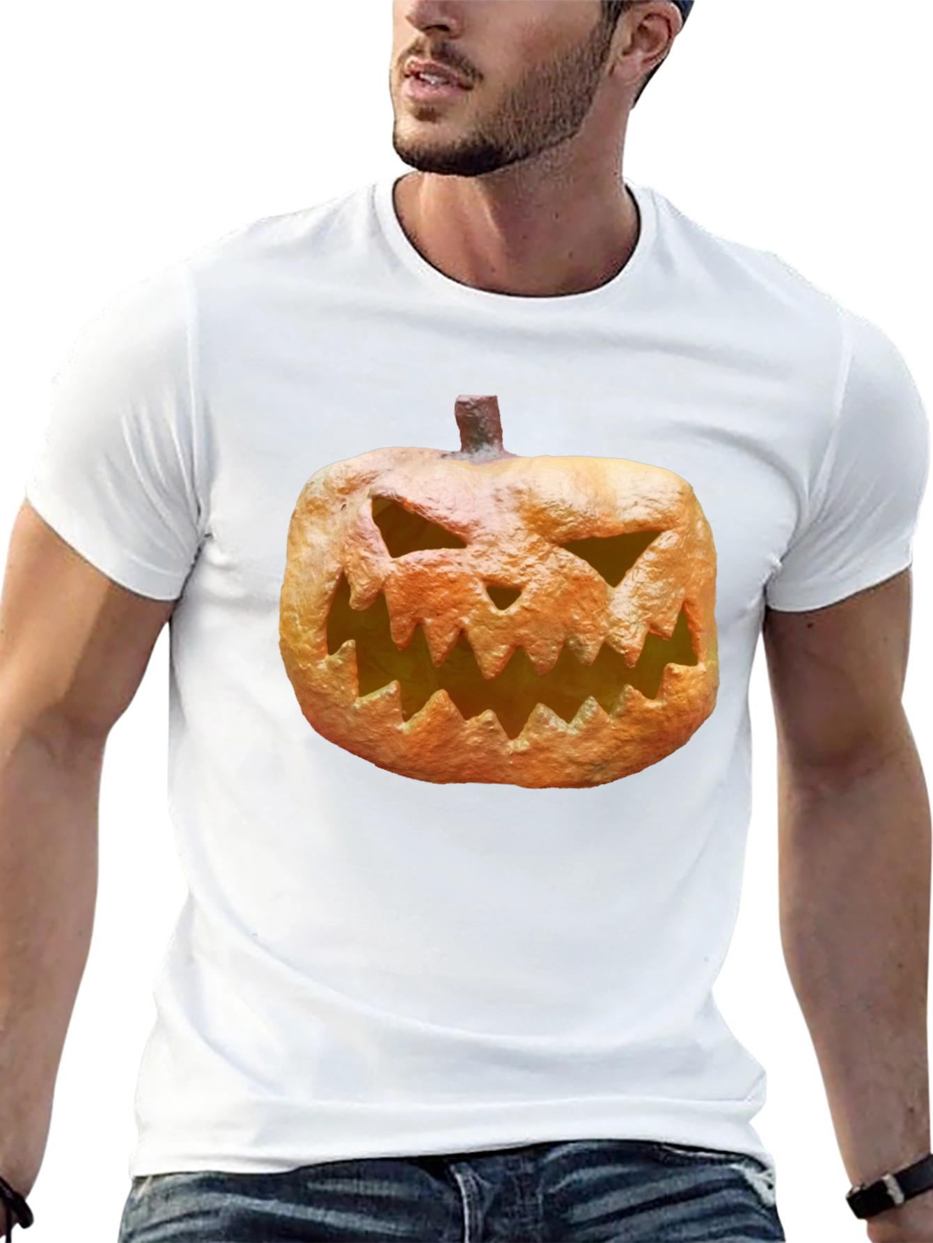 Spooky Pumpkin Halloween T-Shirt
