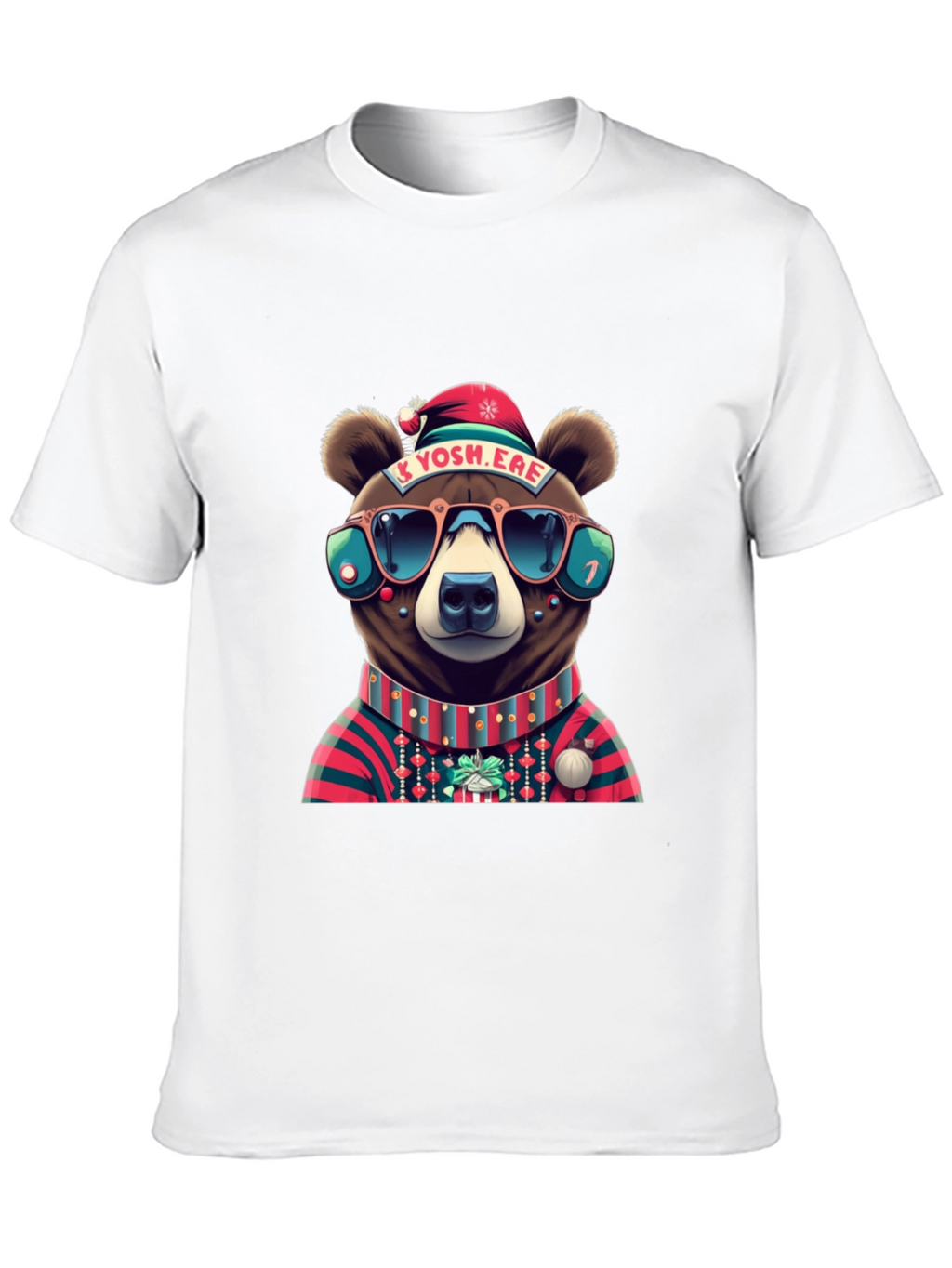 Festive Bear Graphic Tee