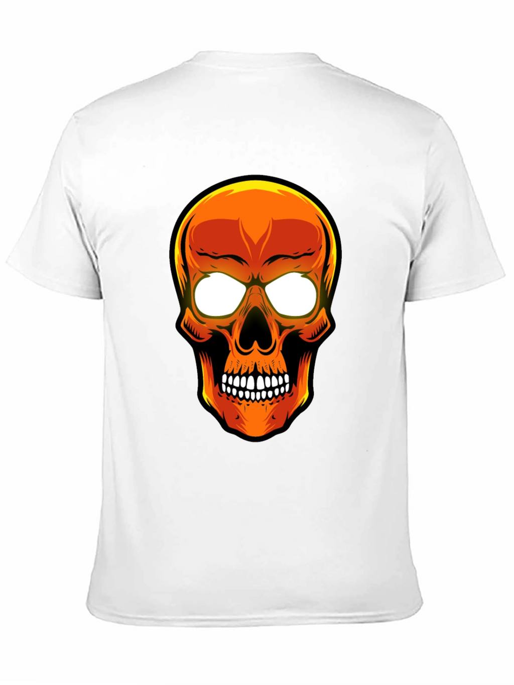 Skull Graphic T-Shirt - Mens Black Tee