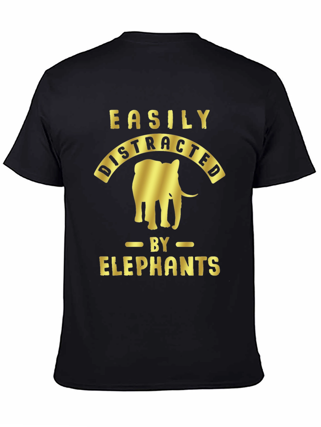 Easily Distracted By Elephants Graphic Tee