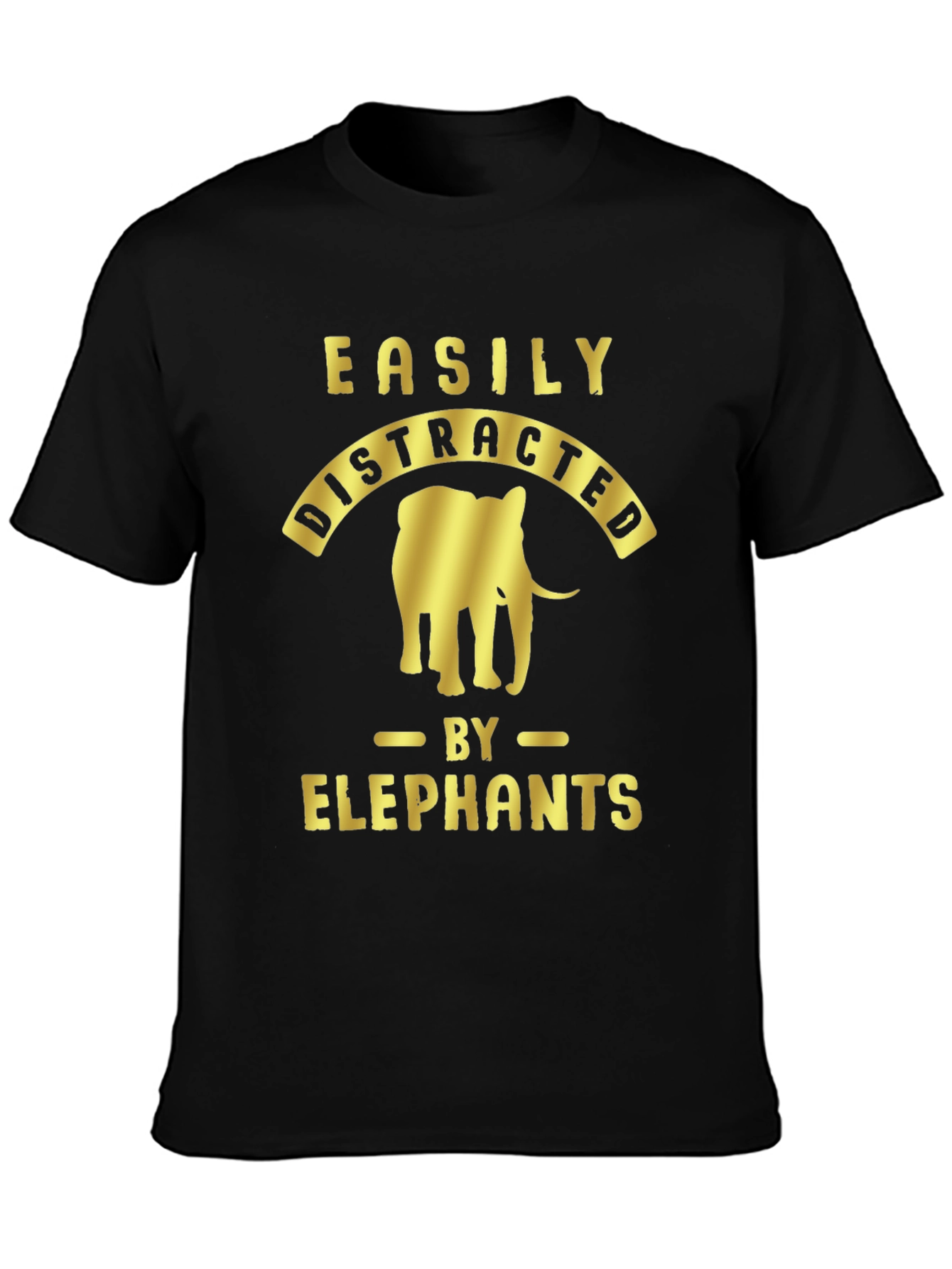 Easily Distracted By Elephants Graphic Tee