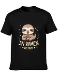 In Ramen We Trust Sloth T-Shirt