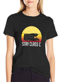 Stay Class C RV Camping T-Shirt