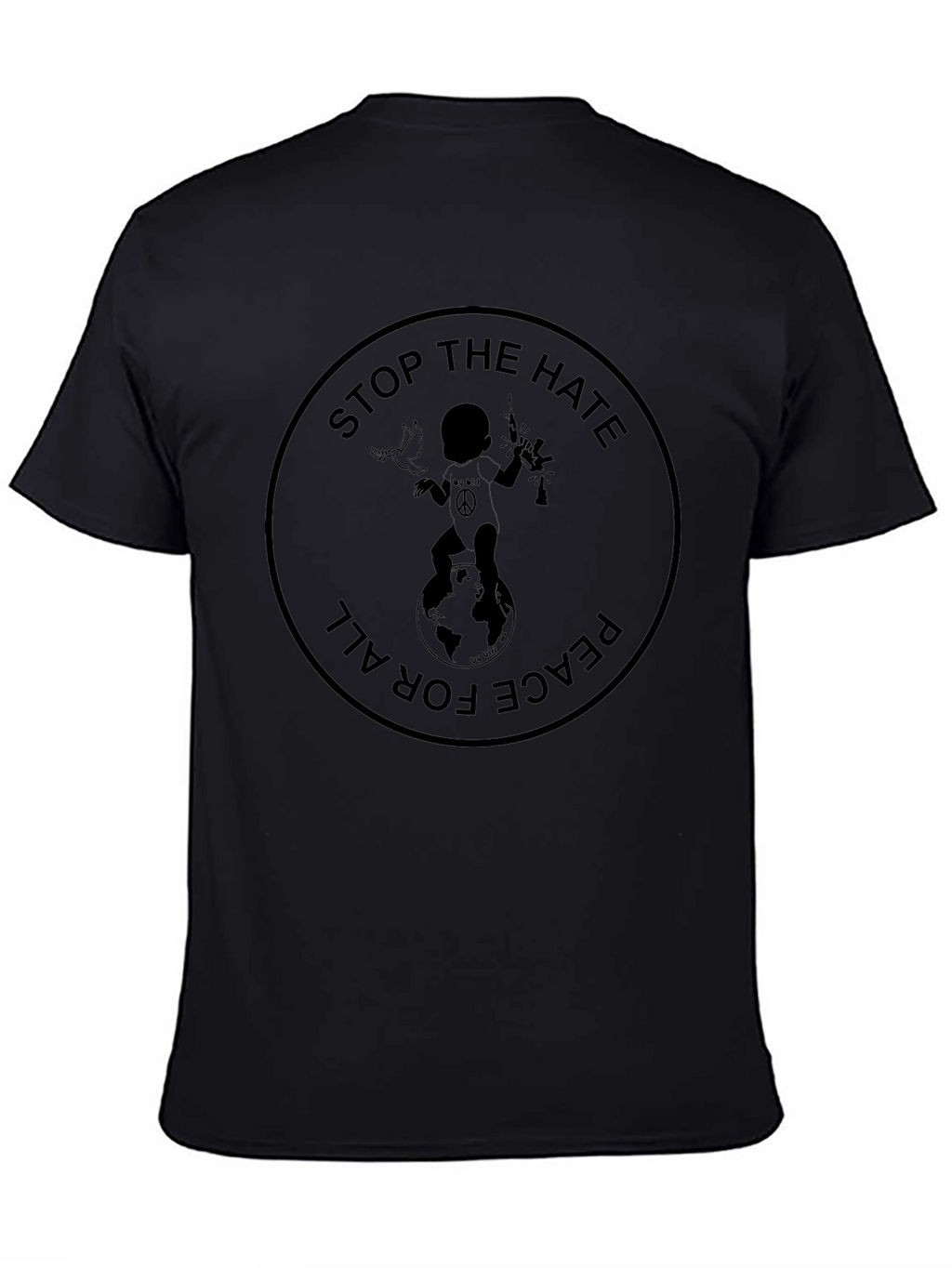 Stop Hate Peace All T-Shirt - Black