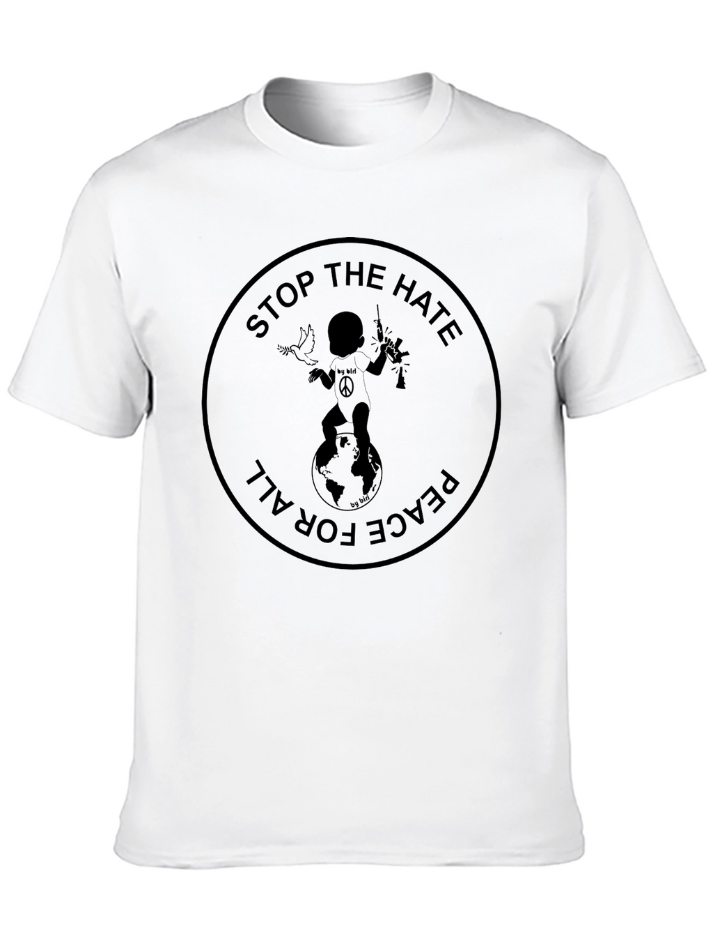 Stop Hate Peace All T-Shirt - Black