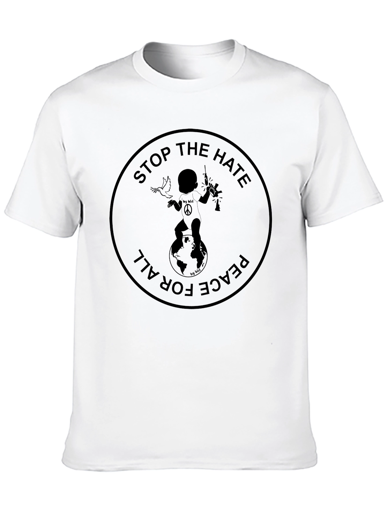 Stop Hate Peace All T-Shirt - Black